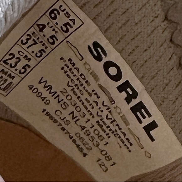 Sorel Women’s Kinetic™ Impact II Lace Sneaker in Dove/Sea Salt NWT • 6.5 - Picture 12 of 12